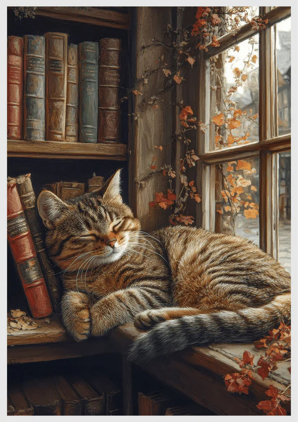 Cat Sleeping in Closet- Animals  Diy Diamond Painting Kit