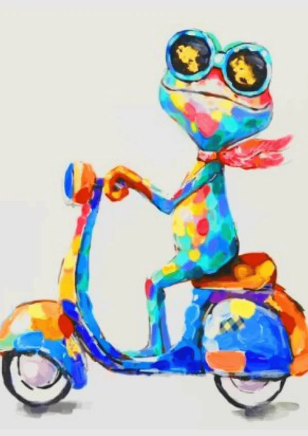 Beautiful Frog - Animals Diy Diamond Painting Kit