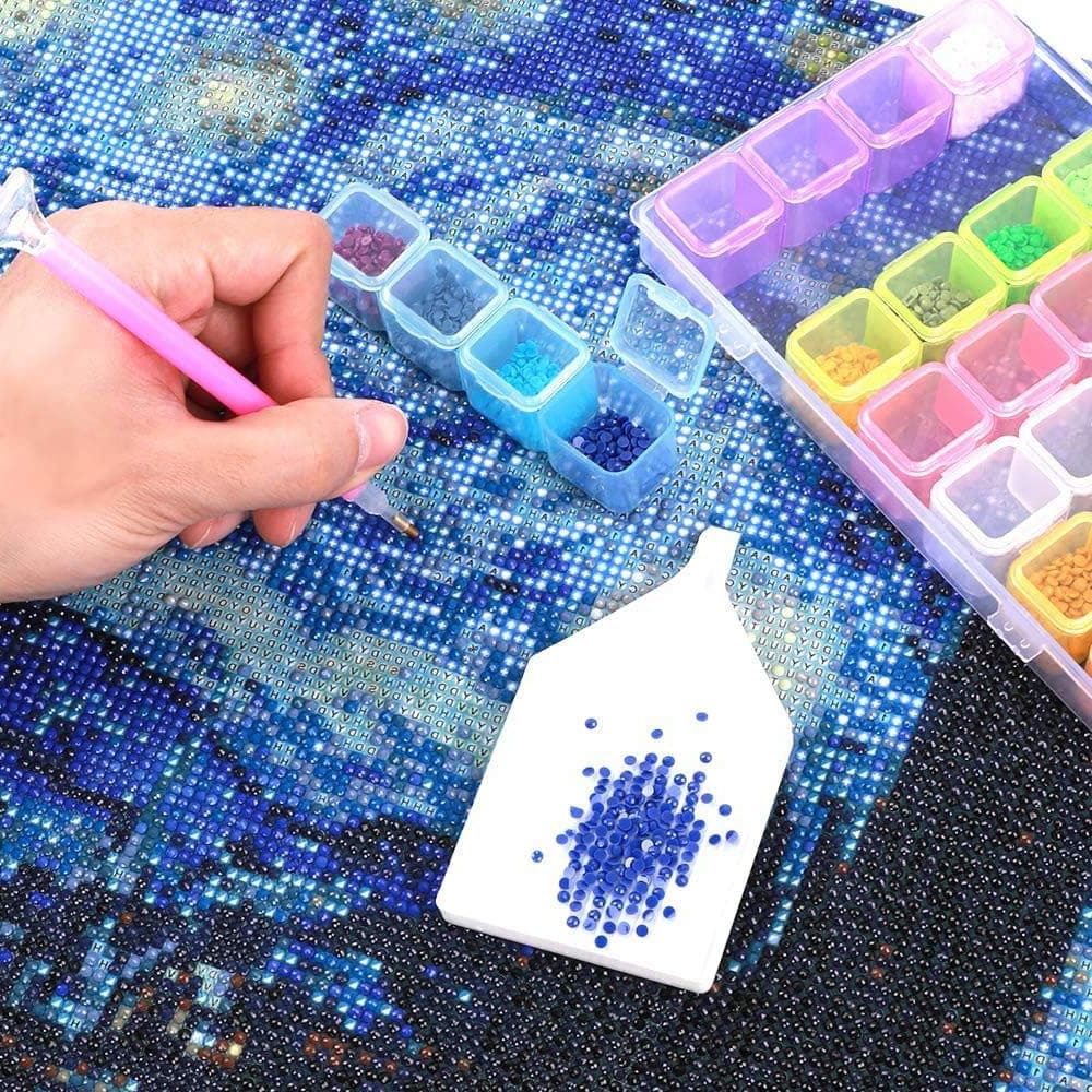 Dreamy Floral Unicorn - Animals  Diy Diamond Painting Kit