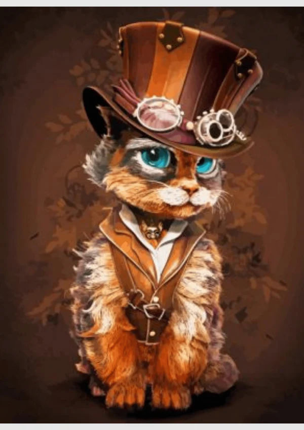 Magical Cat- Animals Diy Diamond Painting Kit